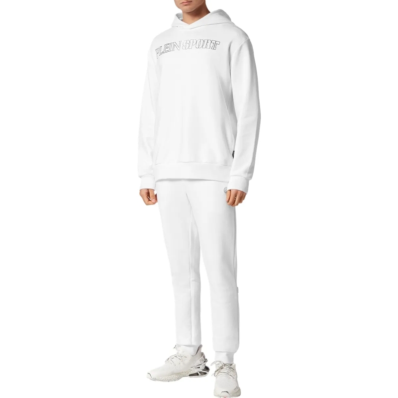 Plein Sport Top Hoodie Tiger weiss(Image 4)