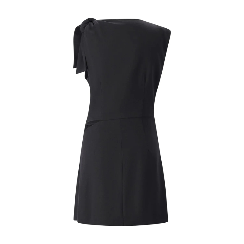 MSGM Mini-robe Tailliertes Minikleid schwarz(Image 2)