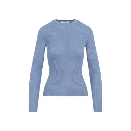 Gabriela Hearst Trui Gabriela Hearts Browning Knit Pullover Blue