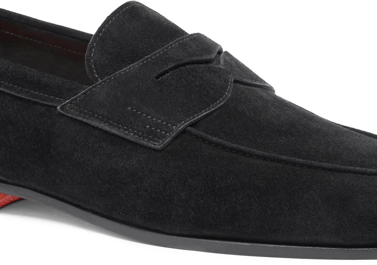Thumbnail - Santoni Loafer - Men's suede Carlo loafer - Gr. UK_8_5 - in Weiß - für Damen