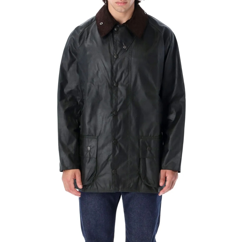 Barbour  Beaufort Classic Waxed Jacket Black