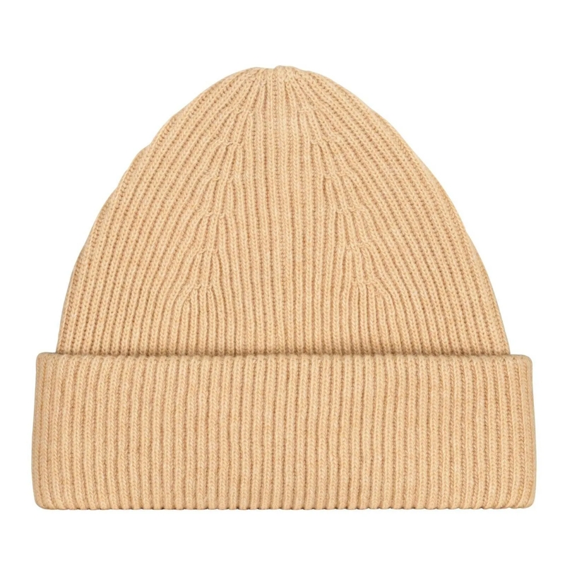Roberto Collina Wollen Hoed Merino-Mütze beige