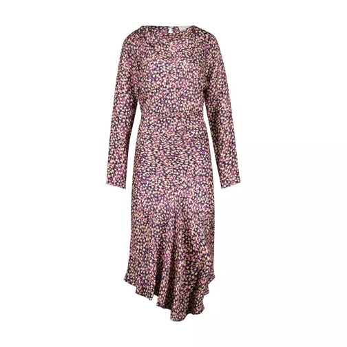 Isabel Marant Kleid Ulani aus Seiden-Mix 48104218132826 Multicolor 