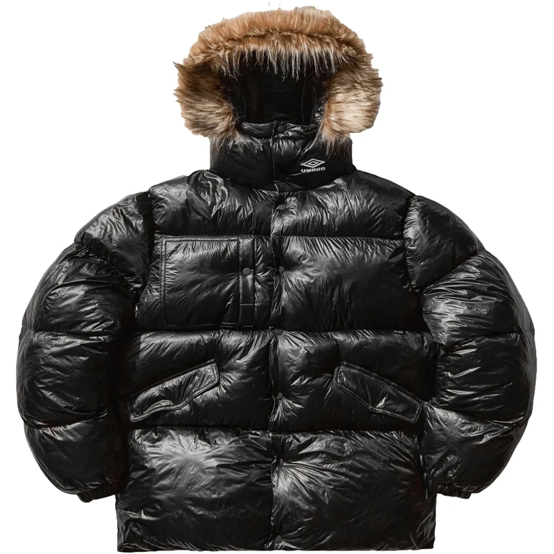 Umbro Daunenjacke Giacca Puffer Duemila Nera schwarz