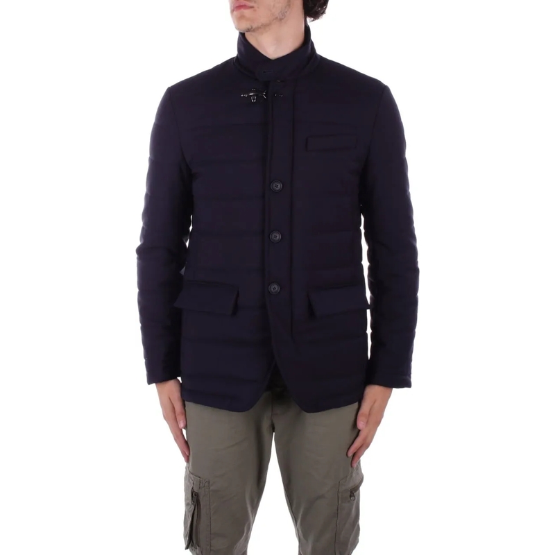 Fay Doudoune Coats Blue blau