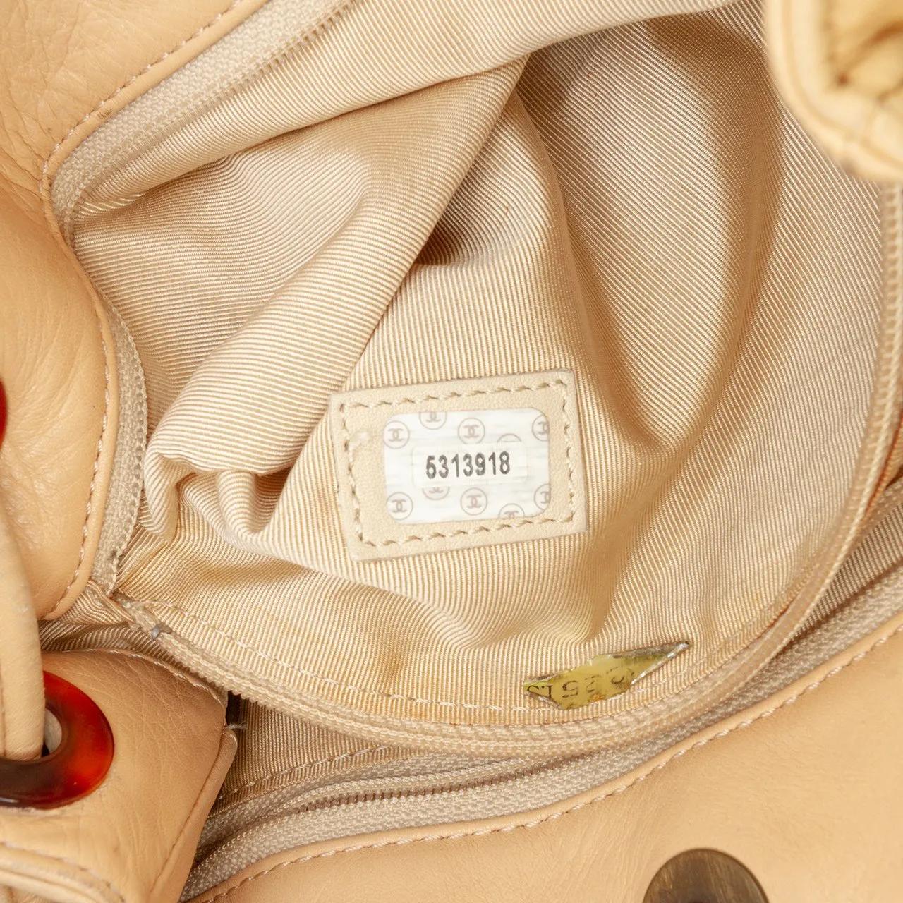 Thumbnail - Chanel Hobo Bags - Lambskin CC Tassel Shoulder Bag - Gr. unisize - in Braun - für Damen