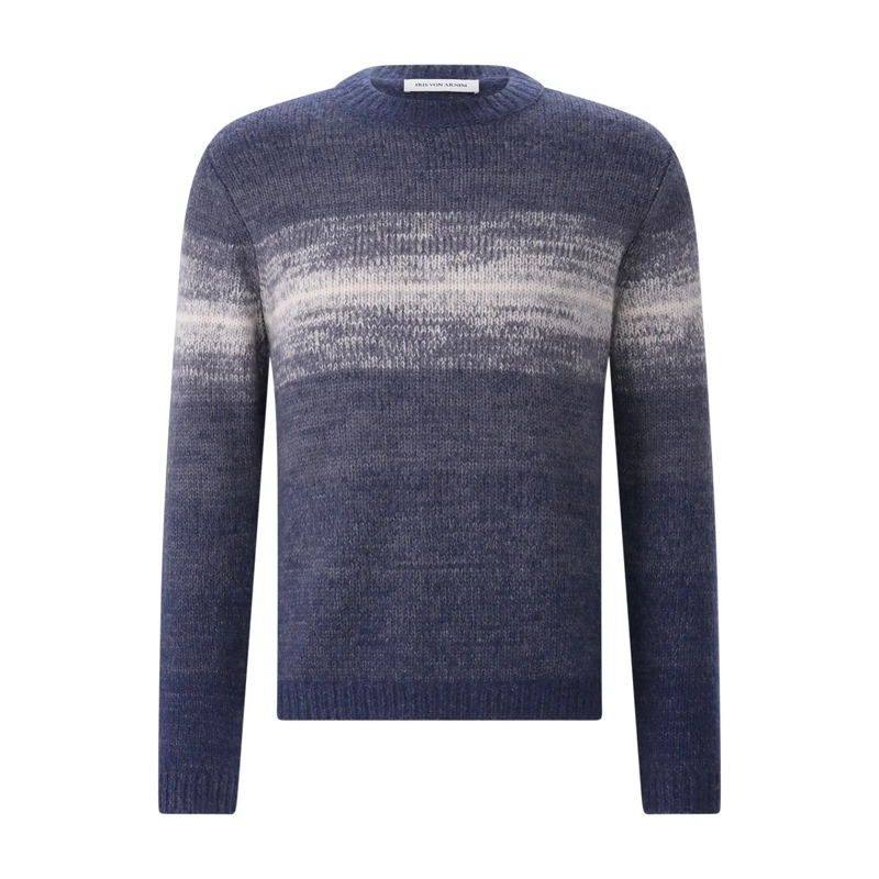 Iris von Arnim Pullover Pullover Felton aus Kaschmir-Seide-Mix blau