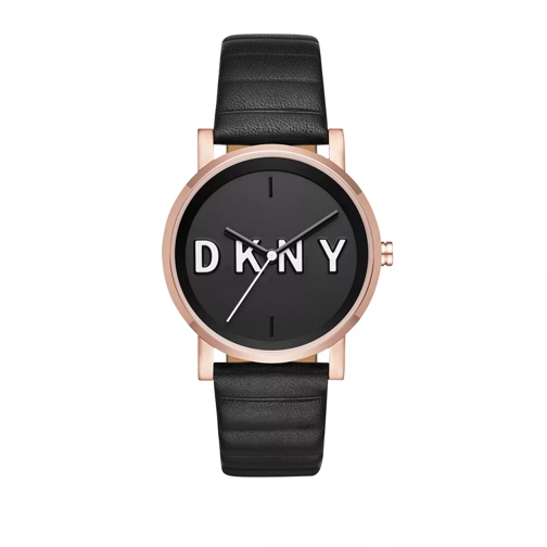 DKNY Soho Logo Watch Black Dresswatch