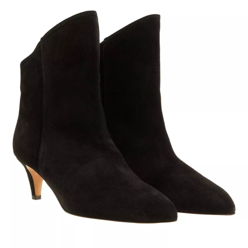 Isabel Marant Boots Suedeleather Pointed Black Stivaletto alla caviglia