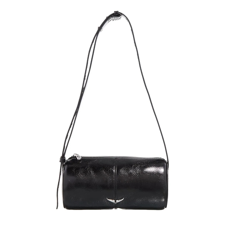 Zadig & Voltaire Schultertasche Le Doudou Vintage Patent Black