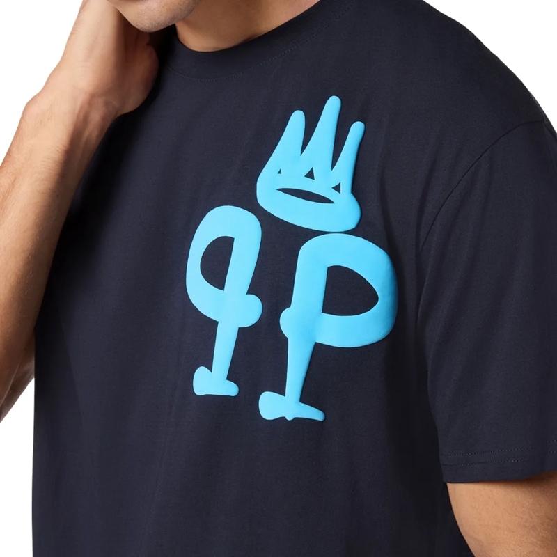 Philipp Plein T-Shirt T-Shirt King Plein dunkel-blau(Image 4)