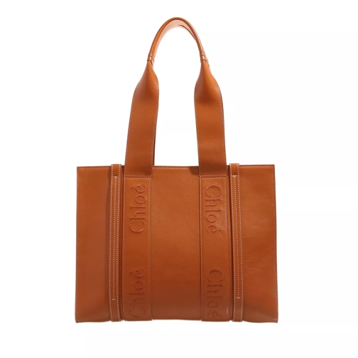 Chloé Medium Woody Tote Bag Caramel Shopping Bag