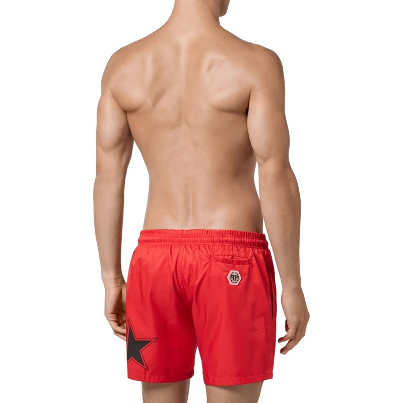 Philipp Plein Shorts Badehose rot(Image 2)