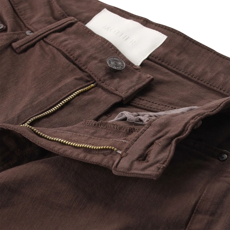 Mother Wide Leg Jeans Jeans The Undercover Sneak braun(Image 3)