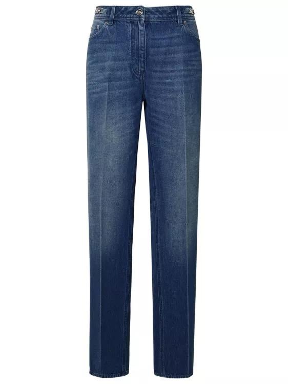 Versace - Tailored Blue Cotton Jeans - Größe 27 - blue