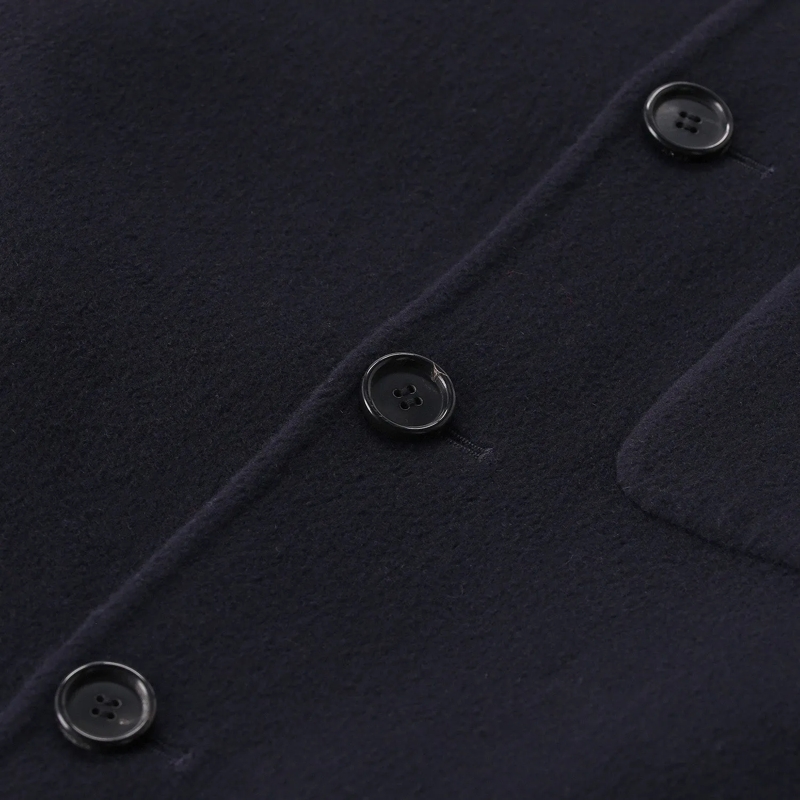 Arma Hemdjacke Overshirt aus Wolle dunkelblau(Image 3)