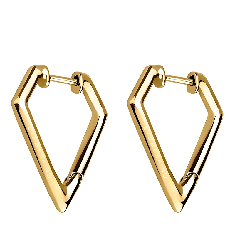 Liebeskind Berlin Ohrstecker Edelstahl Ohrringe gold