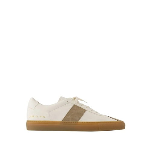 Common Projects Tennis Trainer Sneakers - Leather - White White låg sneaker