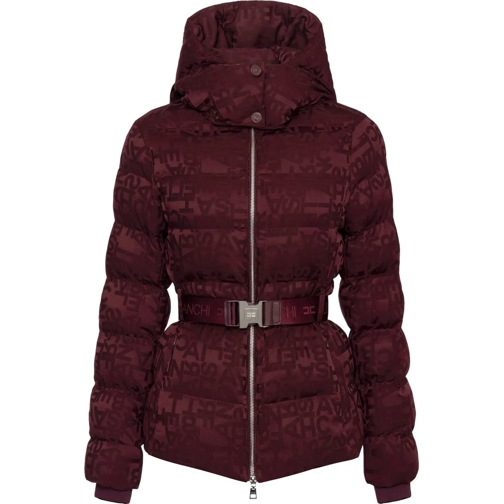 Elisabetta Franchi Overgangsjas Coats Bordeaux Red rot