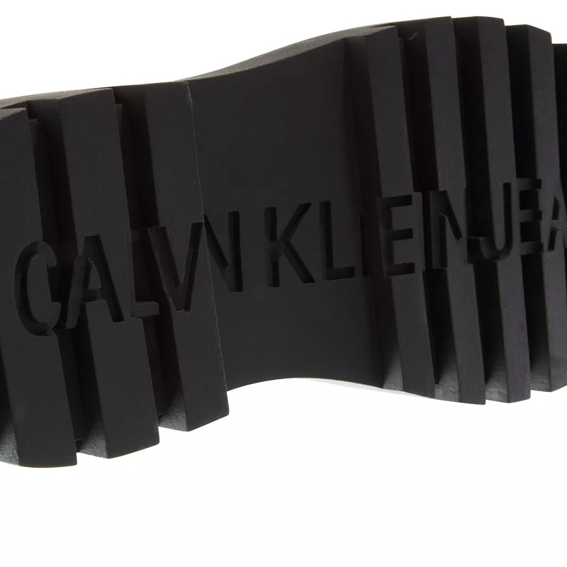Calvin Klein Stiefel Flatform Mid Laceup Boot Black(Image 4)