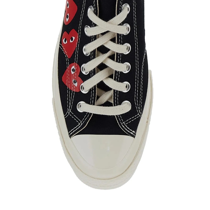 Black comme de garcon converse online