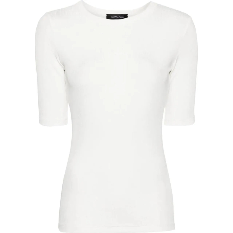 Fabiana Filippi T-shirt jersey white weiß