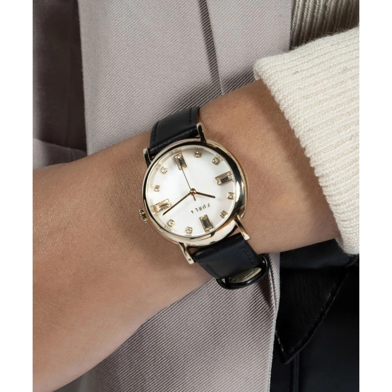 Furla Quarzuhr Quarz Analog Uhr Furla Easy Shape blau(Image 4)