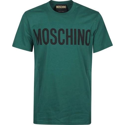 Moschino T-Shirts Logo Print T-shirt Green grün