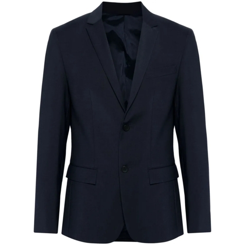 Calvin Klein Wool Jacket Blue Blazer