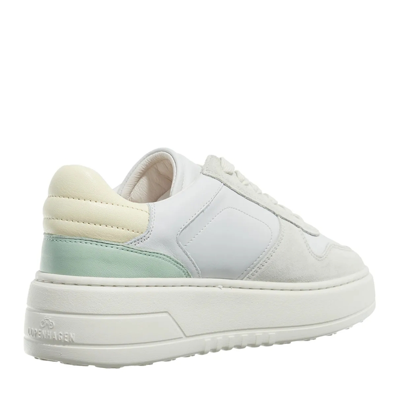 Copenhagen Sneaker basse CPH75 Leather Mix  Light Grey/Green(Image 4)