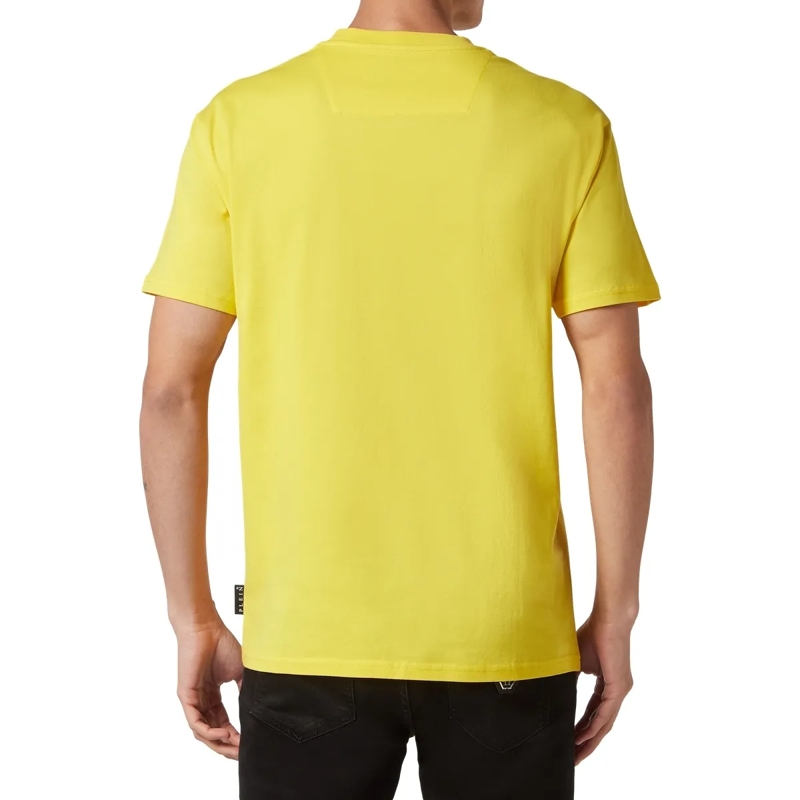 Philipp Plein T-Shirt T-Shirt Skull&Bones gelb(Image 2)
