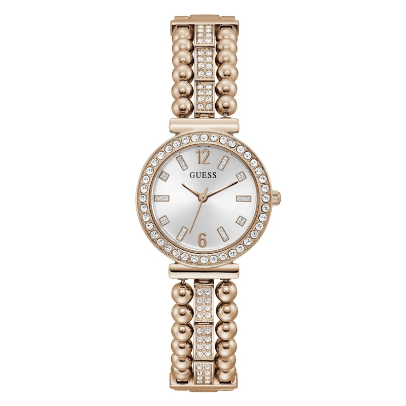 Guess Quarzuhr Quarz-Analoguhr Gd Gala rosa