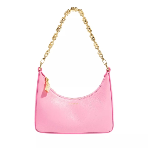 Givenchy Mini Moon Cut Out Bag Leather Bright Pink Pochette-väska