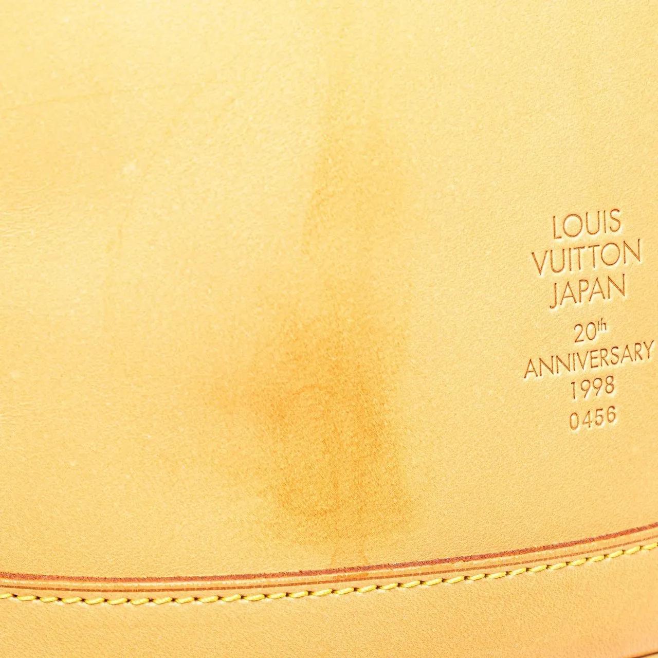 Louis Vuitton Shoppers Nomade Petit Bucket in bruin