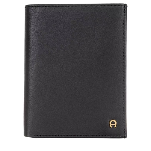 AIGNER Basic Wallet Leather Marine Bi-Fold Wallet