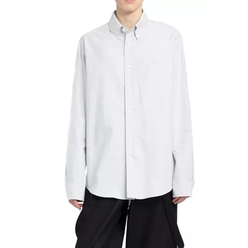 Givenchy 4G Emboidery Button Down Shirt Grey 