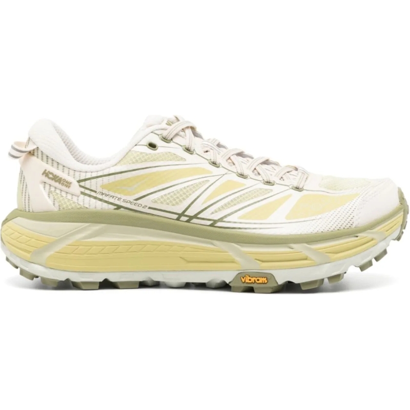 Hoka Low-Top-Sneaker U Mafate Speed 2 Eggnog Celery Root grün
