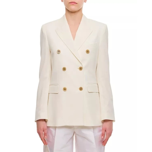 Golden Goose Double Breasted Blazer Neutrals 