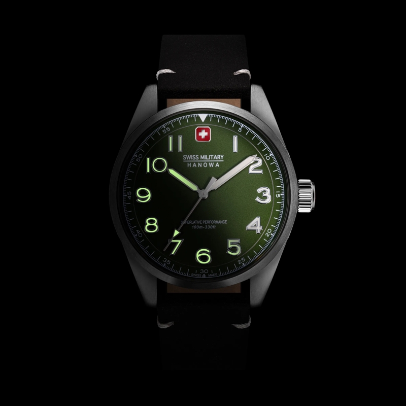 Swiss Military Hanowa Quarzuhr Quarzuhr Falcon dunkel-braun(Image 5)