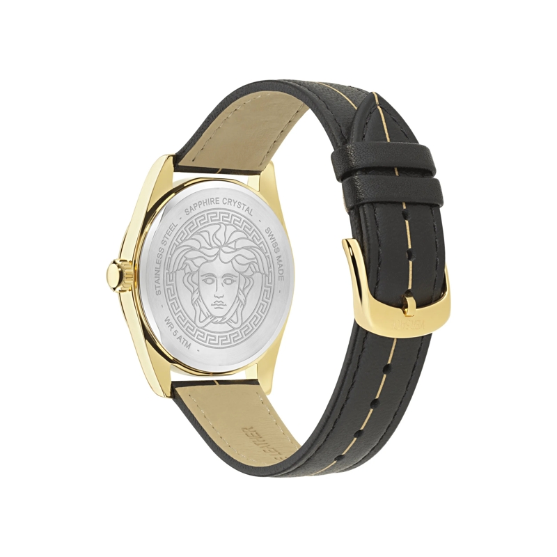 Versace Quarzuhr Quarz Analog Uhr Ver.millenium G.(Wc-0G) schwarz(Image 2)