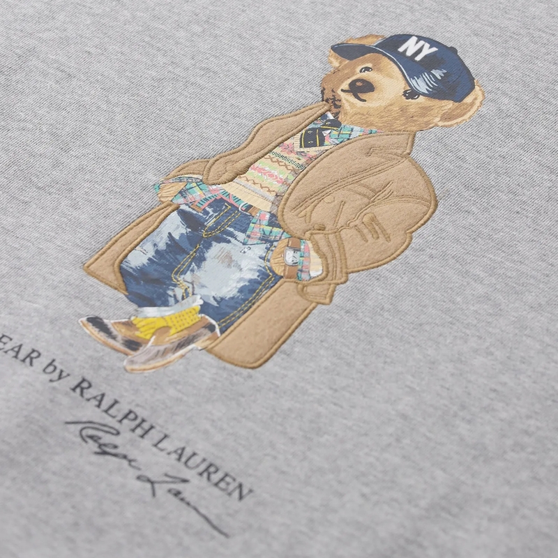 Polo Ralph Lauren  Sweatshirt aus Baumwoll-Mix grau(Image 3)