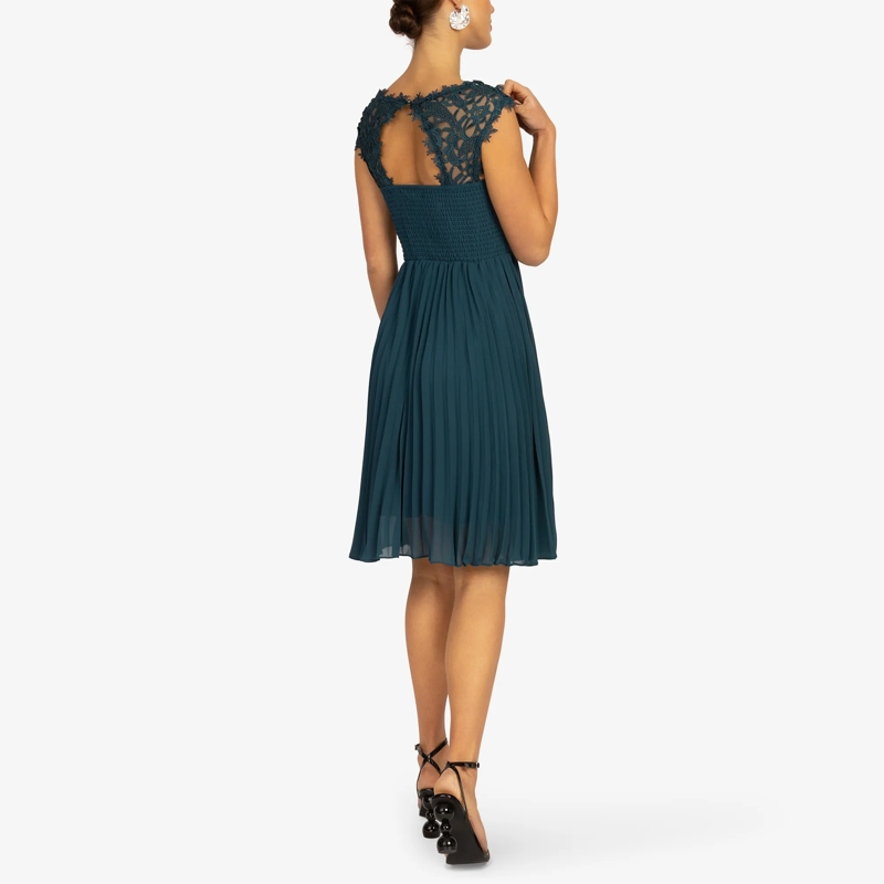 Kraimod Midikleid Cocktailkleid petrol(Image 12)