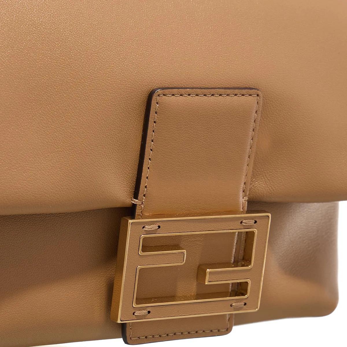 Fendi Crossbody bags Mamma Bucket Bag in beige