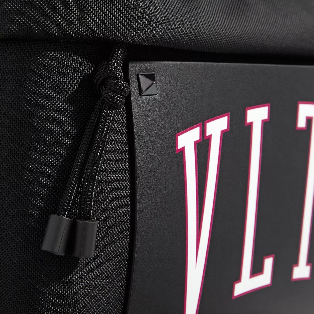 Cloth backpack Valentino Garavani Black in Cloth - 23516196