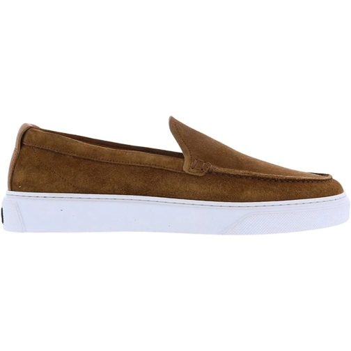 Woolrich Mocassin Heren Boat Shoe Bruin schwarz
