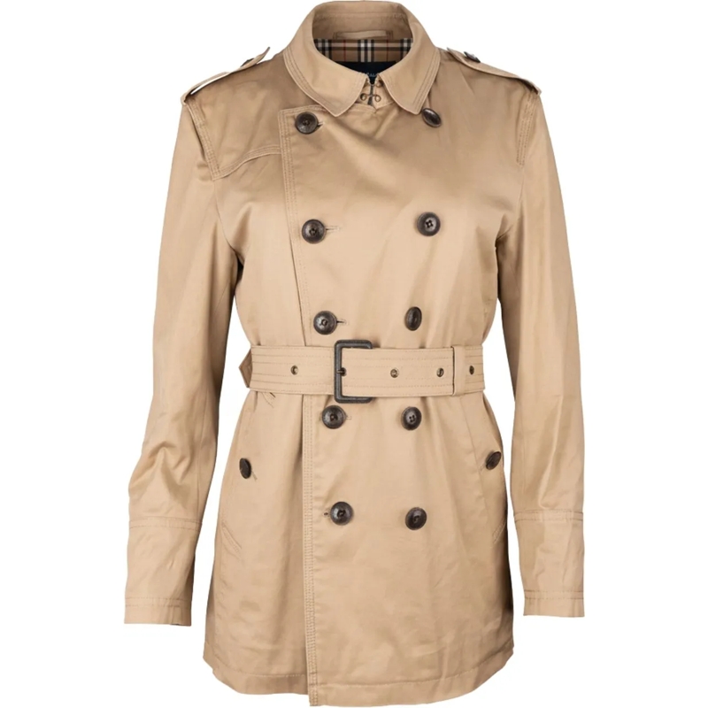 Burberry Trenchcoat Burberry Black Label Beige Cotton Trenchcoat (M) beige