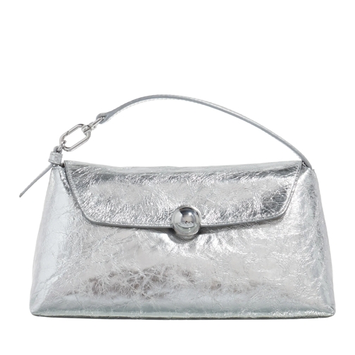 Furla Crossbody Bag Furla Sfera Soft Mini Crossbody Top Handle Color Silver