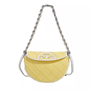 Mini Fleming Soft Patent Border Crescent Bag: Women's Handbags, Shoulder  Bags