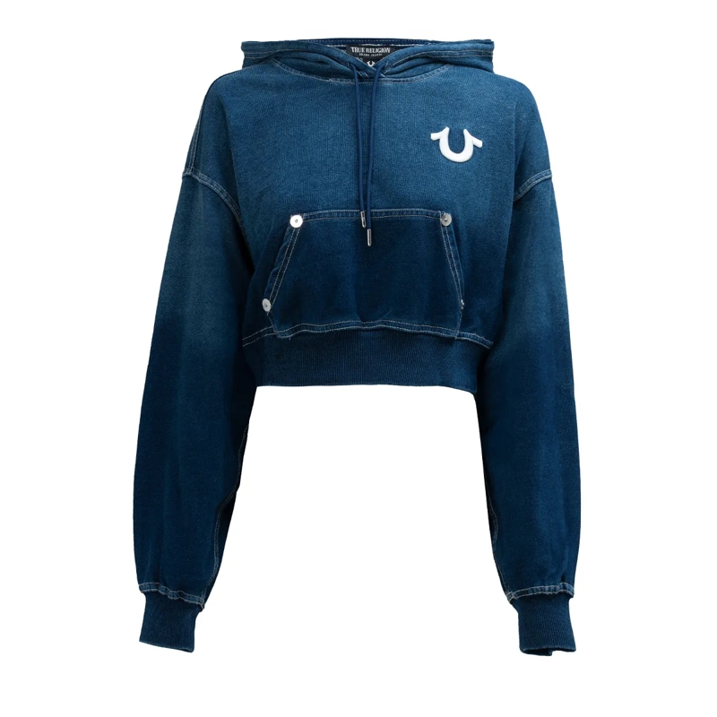 True Religion  Hoodie blau
