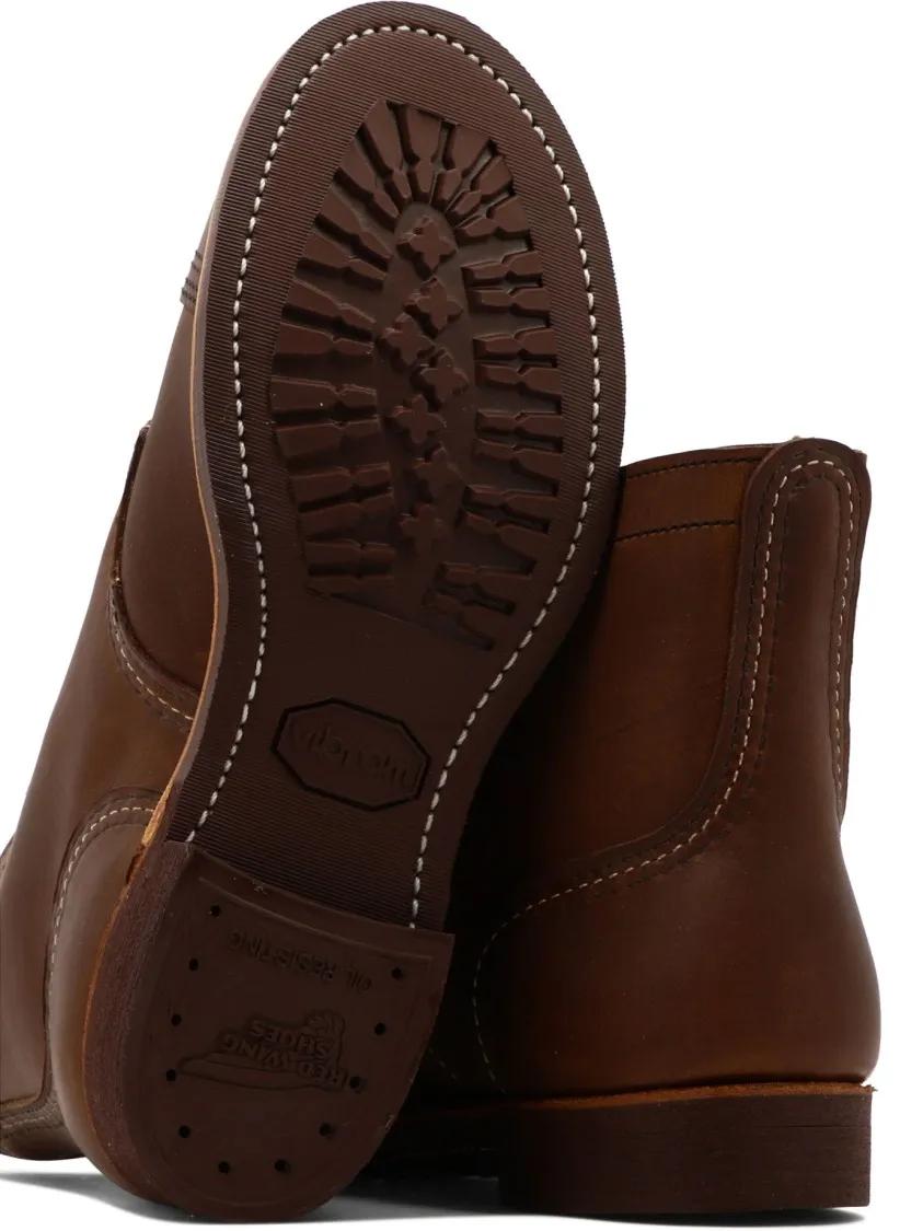 Thumbnail - REDWING Stiefel - Brown Leather Ankle Boots - Gr. 9 - in Braun - für Damen